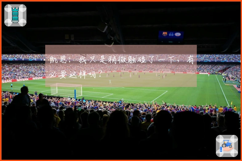 凯恩：我只是稍微触碰了一下，有必要这样吗？